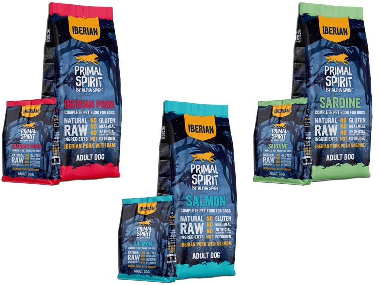 Primal Spirit 70% hústartalmú kutyatápok