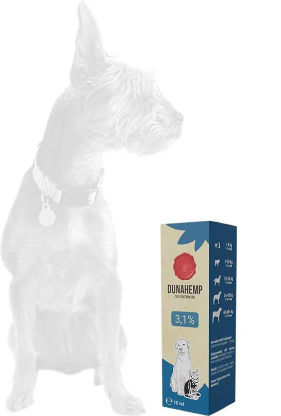 Dunahemp - Teljes spektrumú CBD olaj 3,1%, 10ml epilepsziára, stresszre, rákra