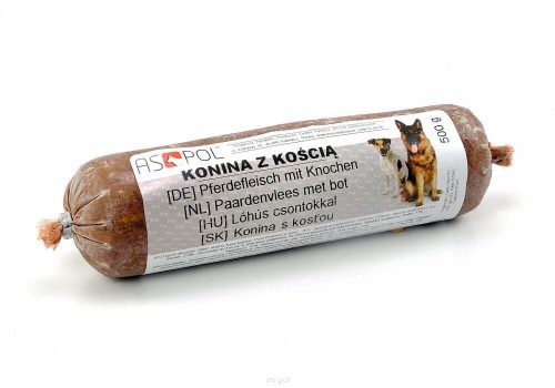 Aspol - Fagyasztott - Lóhús csontokkal, 500g