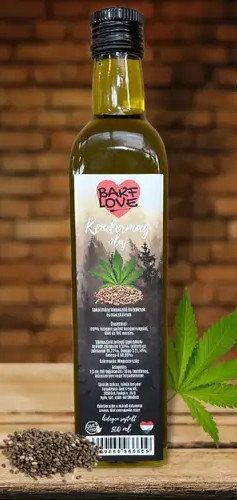 Barf Love - Kendermagolaj, 500ml