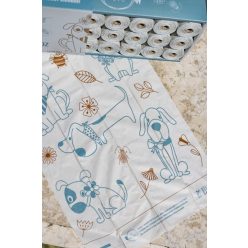 Bagorgani kakizacskó -1db tekercs (15db) - Szürke lebomló kutyaürülék zacskó