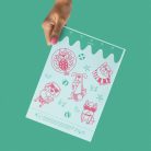 Bagorgani kakizacskó -1db tekercs (15db) - Dinnye zöld lebomló kutyaürülék zacskó