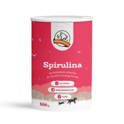 Farkaskonyha - Spirulina alga, 500g természetes étrendkiegészítő kutyáknak és macskáknak