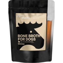 Food Studio jávorszarvas csontleves kutyáknak, 230ml - természetes és tápláló kiegészítő BARF, főtt vagy tápos étrendhez