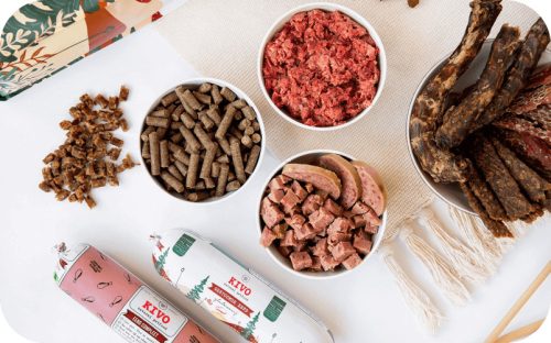 Kivo - Kacsa menü, 500g természetes BARF menü kutyáknak