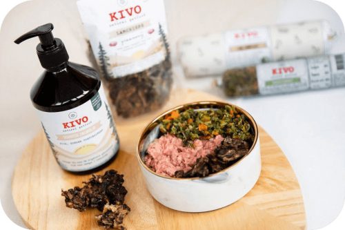 Kivo - Bárány menü, 500g természetes BARF menü kutyáknak