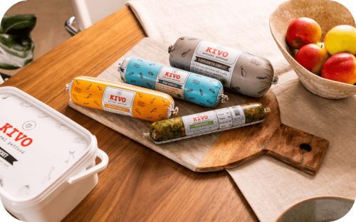 Kivo - Pulyka menü, 500g természetes BARF menü kutyáknak