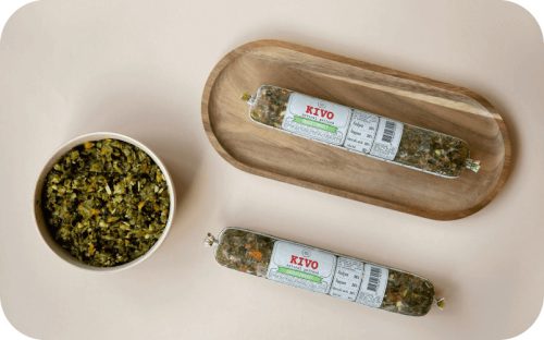Kivo - Zöldség mix, 250g BARF zöldség kutyáknak