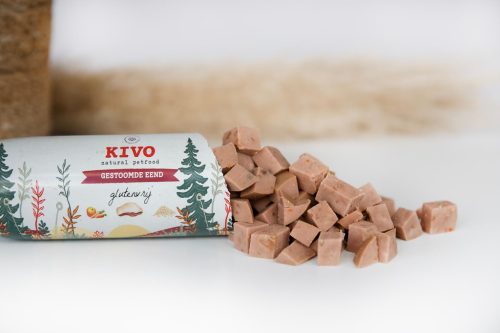 Kivo - Párolt húsok - Kacsahús rolád, 600g párolt rolád kutyáknak