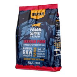 Primal Spirit Iberian Pork kutyatáp 1kg – friss ibériai sertéshúsból és sonkából készült prémium száraztáp kutyáknak