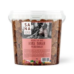 Sanadog - Lóhús burger tréningfalatok, 1kg - természetes jutalomfalatok kutyáknak
