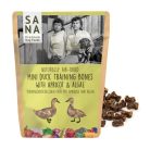 Sanadog Kacsahús tréningfalatok sárgabarackkal és algával, 100g - természetes jutalomfalatok kutyáknak