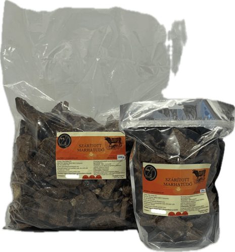 Special Dog Food - Szárított marhatüdő tréningre, 500g természetes jutalomfalat kutyáknak és macskáknak