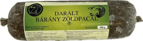 Special Dog Food - Fagyasztott  - Bárány zöldpacal, 500g