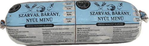 Special Dog Food - Fagyasztott  - Szarvas, bárány és nyúl menü, 500g