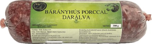 Special Dog Food - Fagyasztott  - Bárányhús porccal darálva, 500g