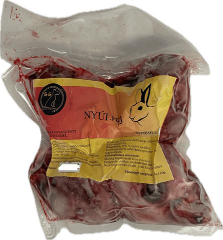 Special Dog Food - Fagyasztott  - Nyúlfej, 1kg (MÉRŐS)