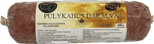 Special Dog Food - Pulykahús darálva, 500g BARF kutyáknak és macskáknak