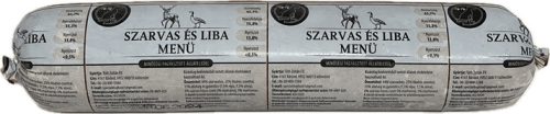 Special Dog Food - Fagyasztott  - Szarvas és liba menü, 800g