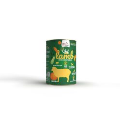 Syta Micha Chef Bárány menü konzerv kutyáknak 400g – természetes, monoprotein eledel, érzékeny emésztésre is