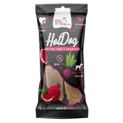 Nyúllal és gránátalmával készült természetes fogtisztító kutyáknak szarvasbőrbe csomagolva