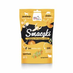   Syta Micha  - SUPERFOOD Jutalomfalat - Báránnyal, sütőtökkel, banánnal és sárgabarackkal, 80g