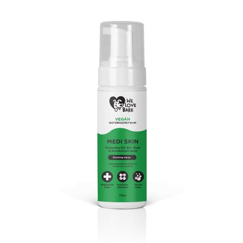 We Love Bark - Medi Skin Gyógyhatásó Fül-Bőr-Redő és Szemkörnyék ápoló hab, 175ml