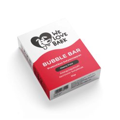   We Love Bark - Bubble Bar, Szőrtisztító és kondícionáló prebiotikus kutyaszappan