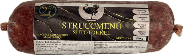 Special Dog Food BARF strucc menü kutyáknak